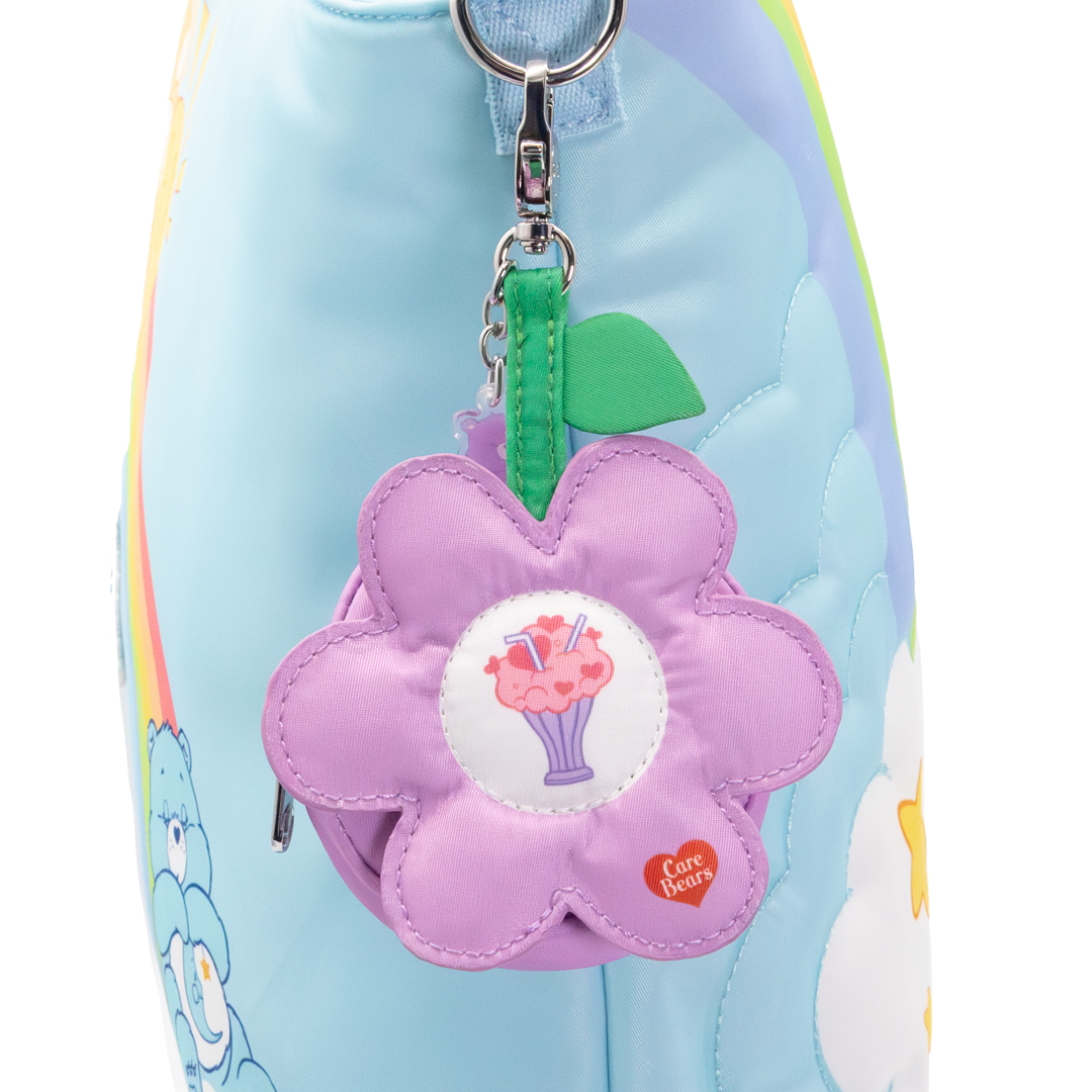 Care Bears Mystery Box Padded Nylon Flower Coin Bag Charms