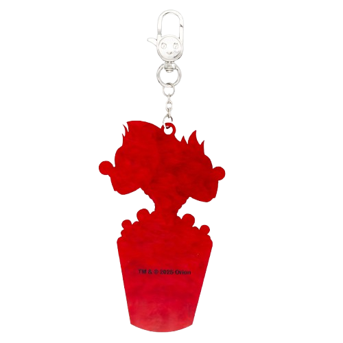 WEB EXCLUSIVE Killer Klowns From Outer Space 5" Layered Acrylic Double Headed Klown Bag Charm