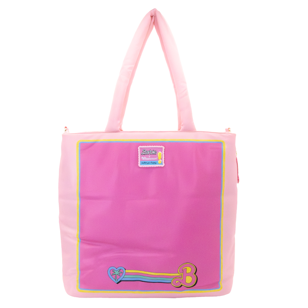Barbie California Dreamin’ Carrying Case Puffy Tote Bag