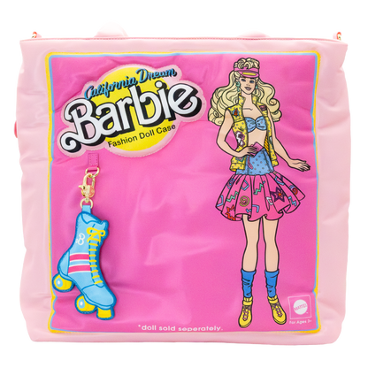 Barbie California Dreamin’ Carrying Case Puffy Tote Bag