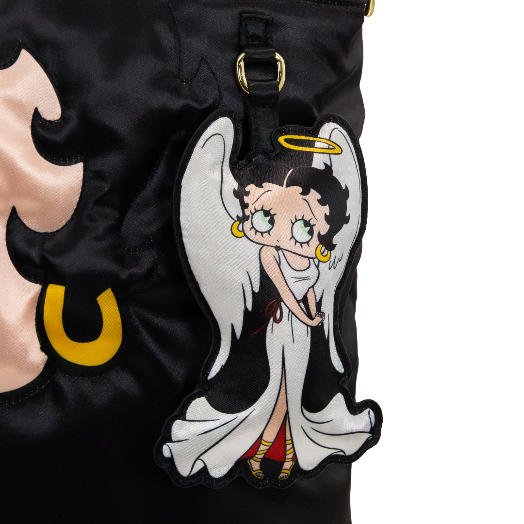 Betty Boop Naughty Vs. Nice Oversized Tote Bag