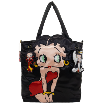 Betty Boop Naughty Vs. Nice Oversized Tote Bag