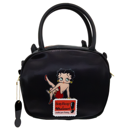 Betty Boop Head Crossbody Bag