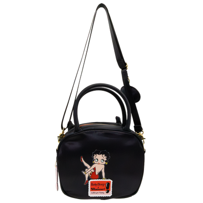 Betty Boop Head Crossbody Bag