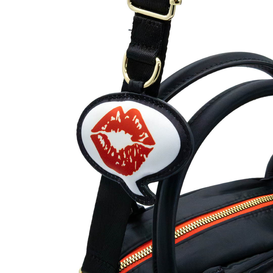 Betty Boop Head Crossbody Bag