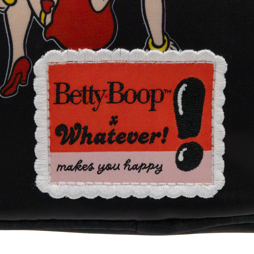 Betty Boop Head Crossbody Bag