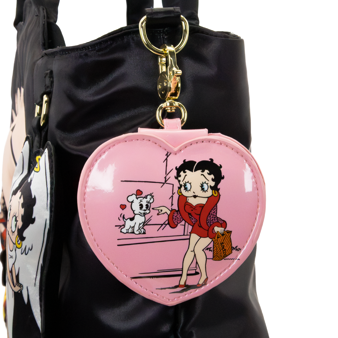 Betty Boop Mystery Box Heart Compact Mirror Bag Charms