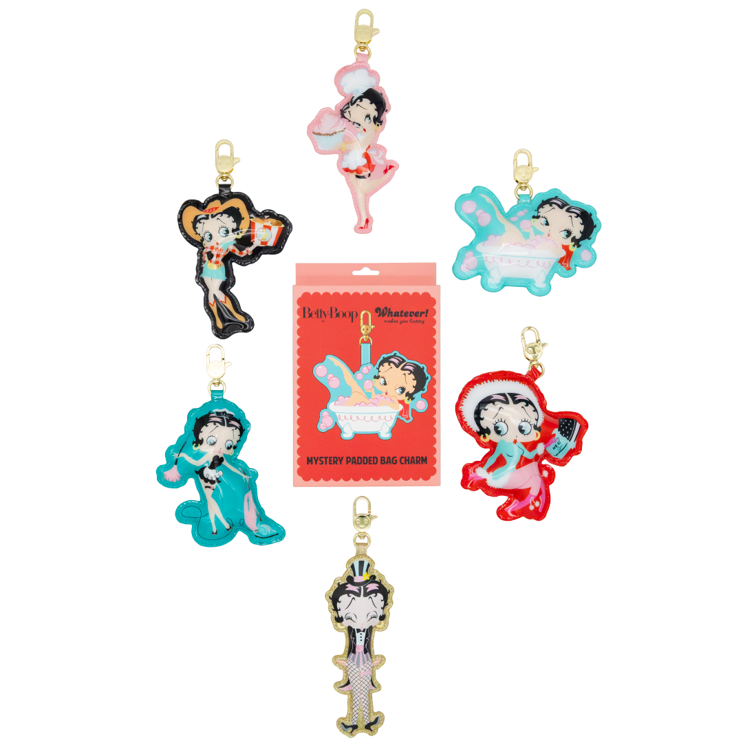 Betty Boop Mystery Box Personas Padded Bag Charms