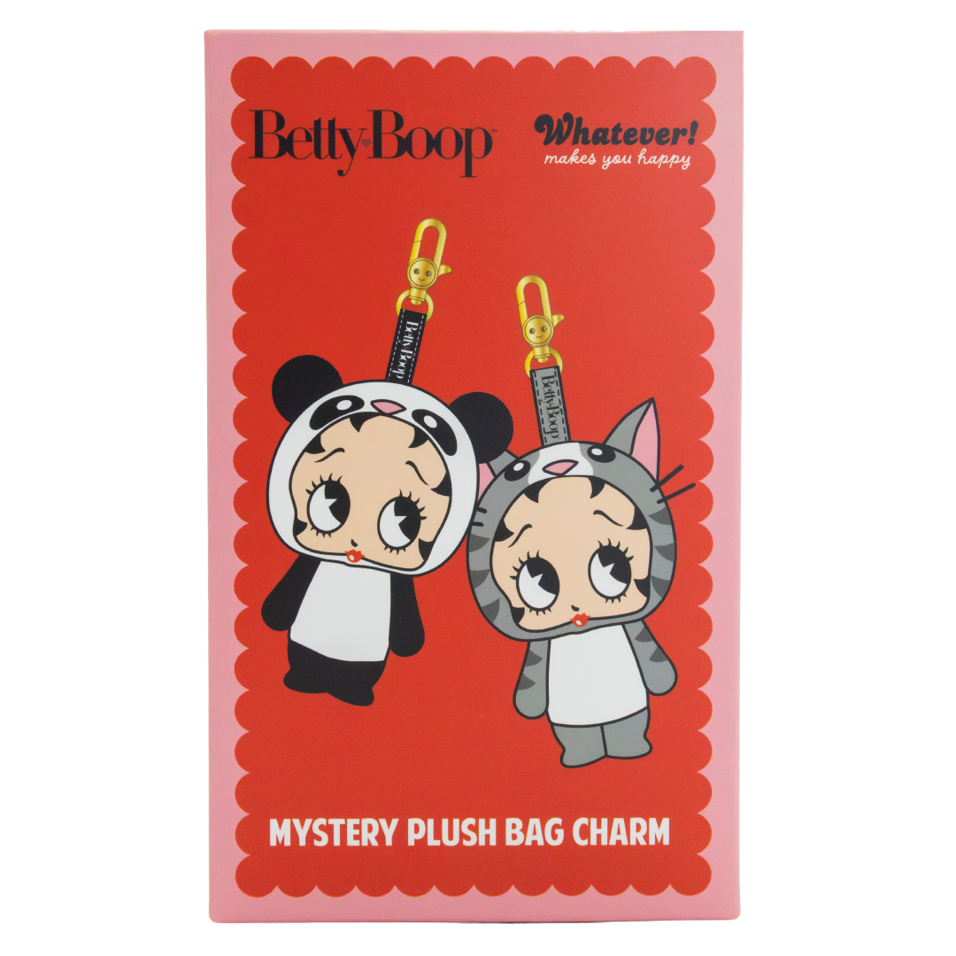 Betty Boop Mystery Box Silicone Face Plush Bag Charms