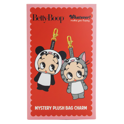 Betty Boop Mystery Box Silicone Face Plush Bag Charms