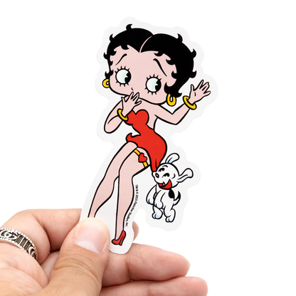 WEB EXCLUSIVE Betty Boop & Pudgy 6-Piece Sticker Pack