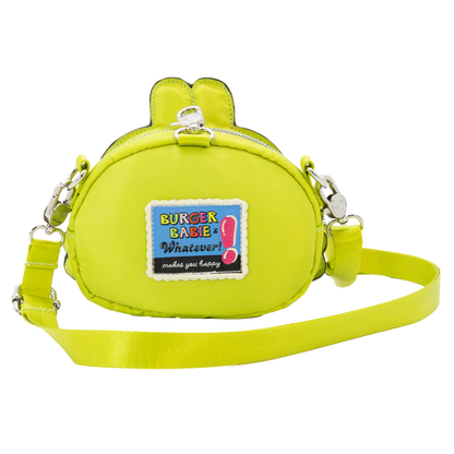 Burger Babie Padded Nylon Mini Crossbody Bag