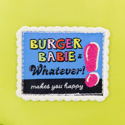 Burger Babie Padded Nylon Mini Crossbody Bag