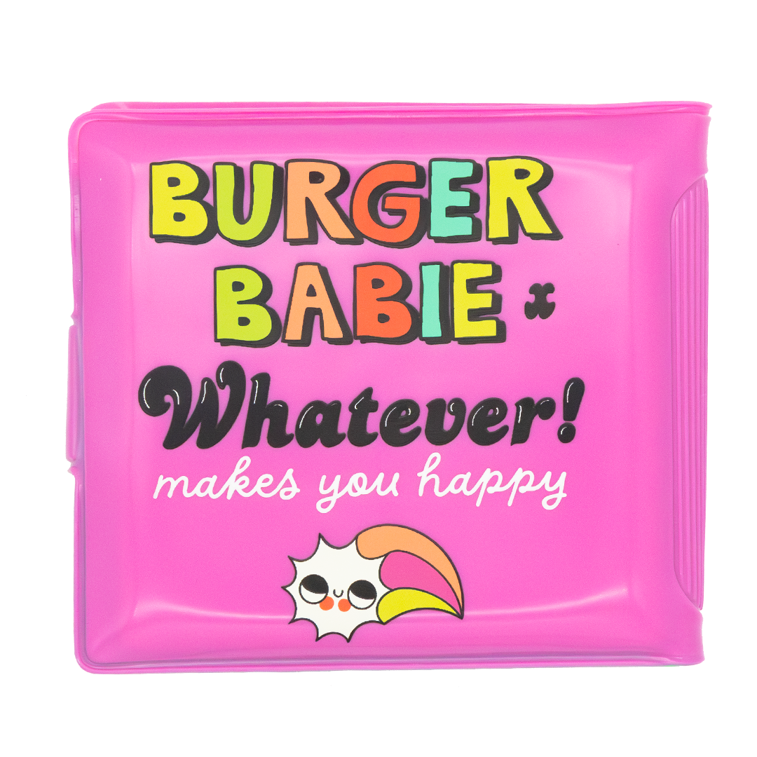 Burger Babie Padded Vinyl Wallet