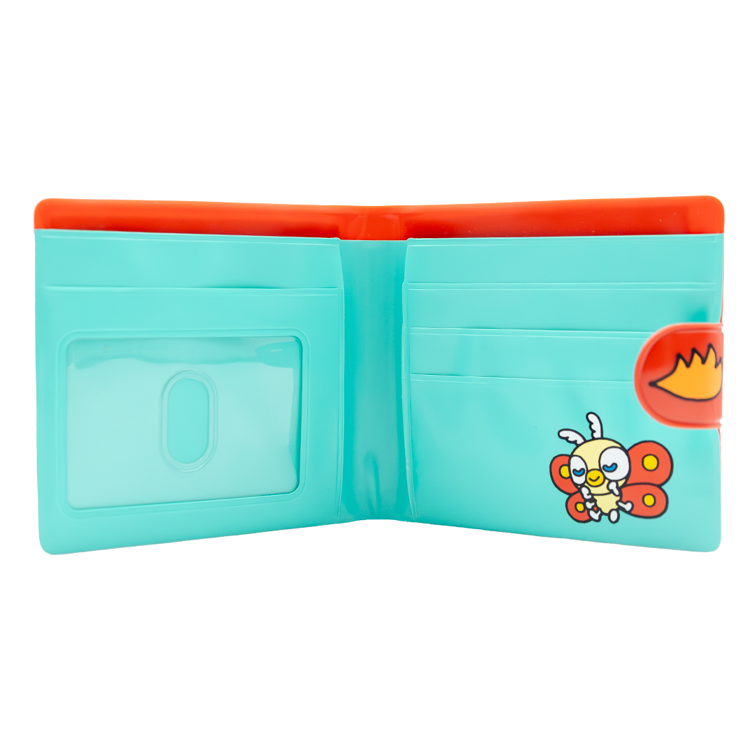 Chibi Godzilla Raids Again Father & Son Padded Vinyl Snap Wallet