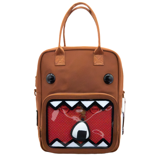 Domo Convertible ITA Square Backpack with Bag Charm