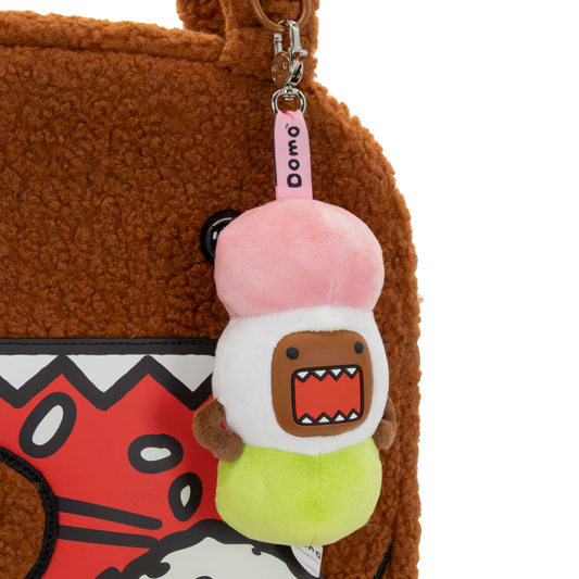 Domo Mystery Box Silicone Face Plush Bag Charms
