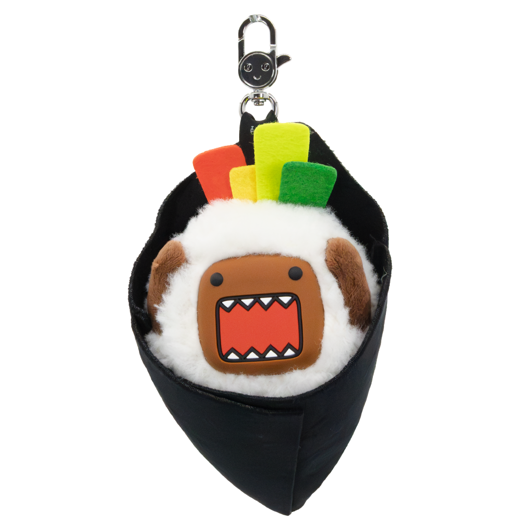 Domo Mystery Box Silicone Face Plush Bag Charms