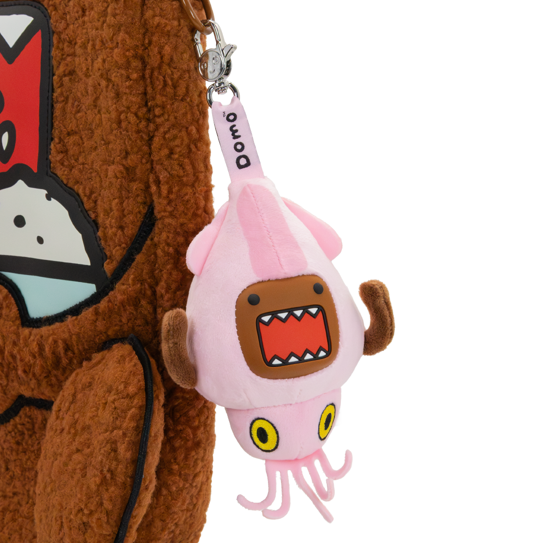 Domo Mystery Box Silicone Face Plush Bag Charms