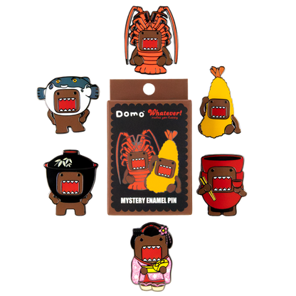 Domo Snacks Mystery Box Enamel Pins