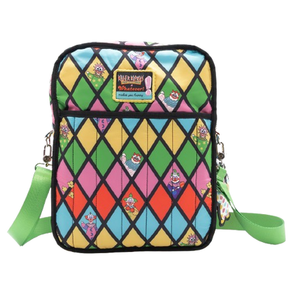 Killer Klowns From Outer Space Reversible & Convertible Square Bag with Fatso Charm
