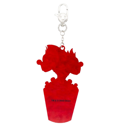 WEB EXCLUSIVE Killer Klowns From Outer Space 5" Layered Acrylic Double Headed Klown Bag Charm