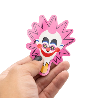 WEB EXCLUSIVE Killer Klowns From Outer Space Popsicle 3" Sticker 6pk