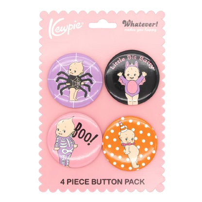 WEB EXCLUSIVE Kewpie Costumes 4Pk 2" Buttons