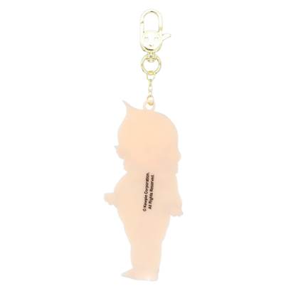 WEB EXCLUSIVE Kewpie Glow In The Dark Skelebaby Layered Acrylic Bag Charm