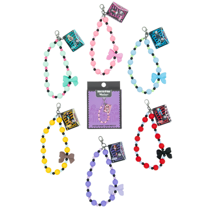 Whatever! Makes You Happy X Monster High Mystery Box Beaded Toy Box Phone Charms (PDQ 12)