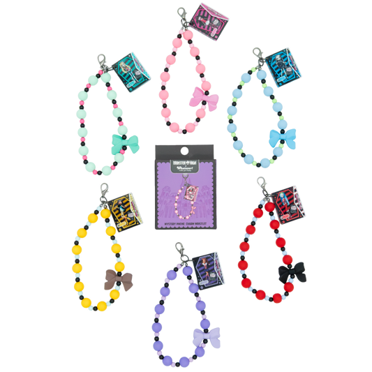 Whatever! Makes You Happy X Monster High Mystery Box Beaded Toy Box Phone Charms