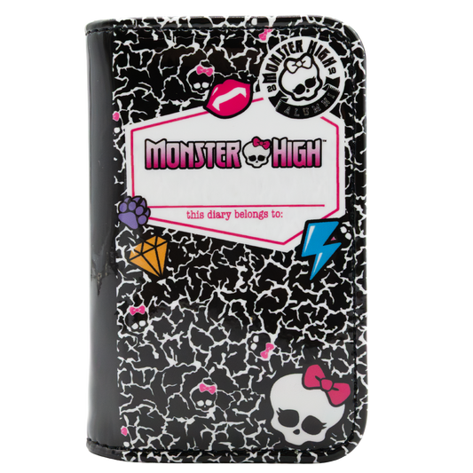 Whatever! Makes You Happy X Monster High Notebook Accordion Wallet