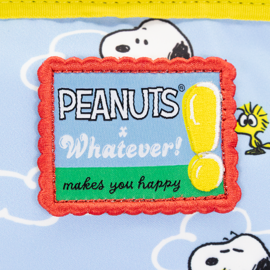 Peanuts 75th Anniversary Color Block Denim & Canvas Convertible Bag