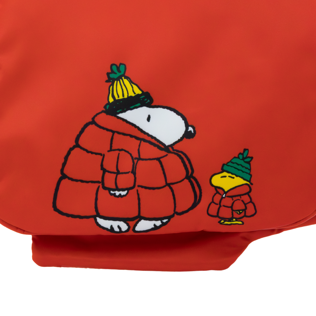 Peanuts Snoopy Oversized Puffer Jacket Tote Bag