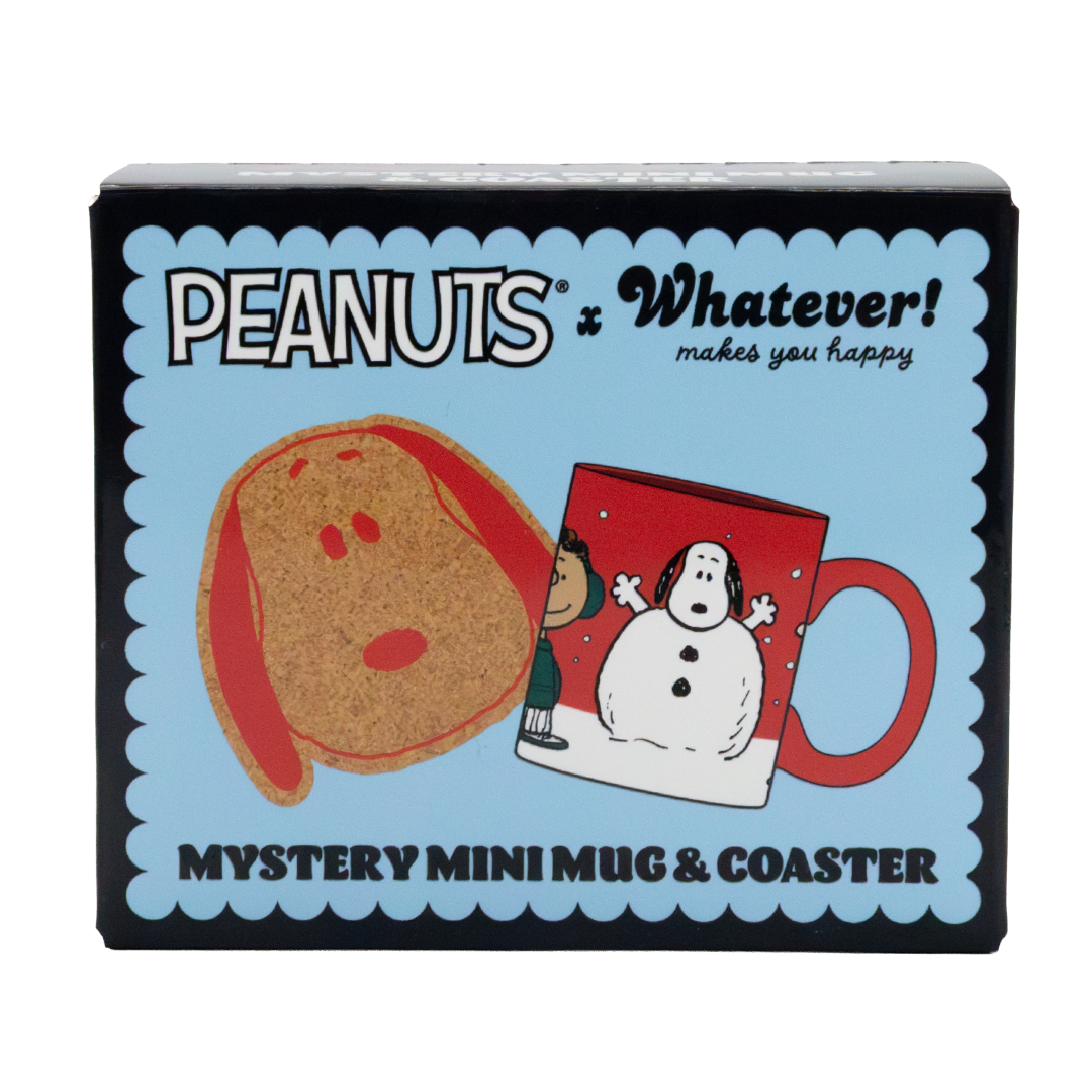 Peanuts Winter Scenes Mystery Box Mini Mug with Coaster