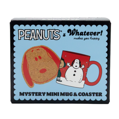 Peanuts Winter Scenes Mystery Box Mini Mug with Coaster