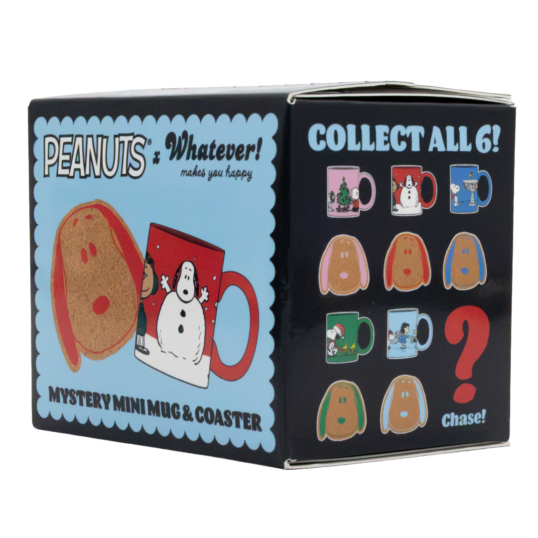 Peanuts Winter Scenes Mystery Box Mini Mug with Coaster