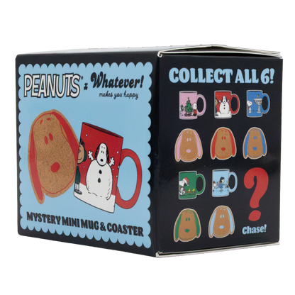 Peanuts Winter Scenes Mystery Box Mini Mug with Coaster