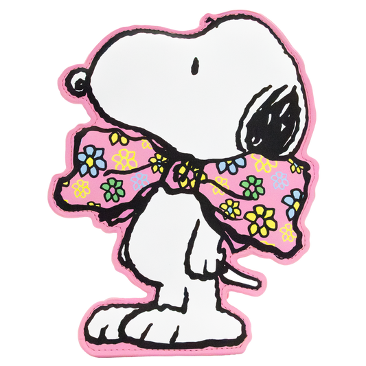 Peanuts Sherbet Spring Snoopy Floral Oversized Bag Charm