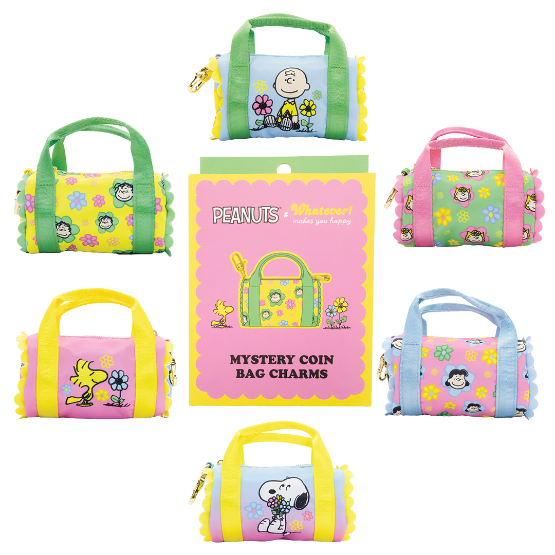 Peanuts Sherbet Spring Mystery Box Mini Duffle Bag Charms