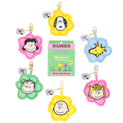 Peanuts Sherbet Spring Flowers Mystery Box Coin Bag Charms
