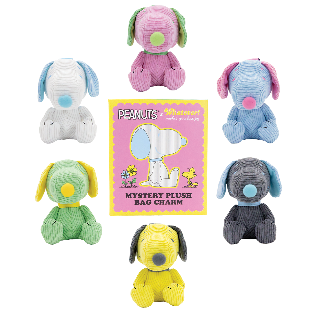 Peanuts Sherbet Spring Mystery Box Corduroy Plush Bag Charms