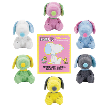 Peanuts Sherbet Spring Mystery Box Corduroy Plush Bag Charms