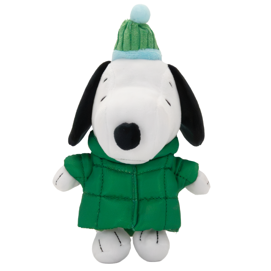 Peanuts Snoopy Puffer Jacket Mystery Box Plush Bag Charms