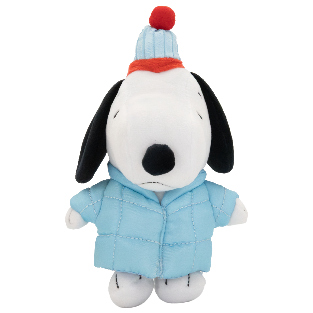 Peanuts Snoopy Puffer Jacket Mystery Box Plush Bag Charms