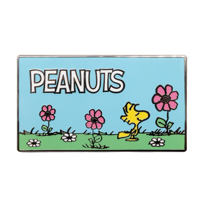 Peanuts Sherbet Spring Mystery Box Comic Strip Puzzle Enamel Pins
