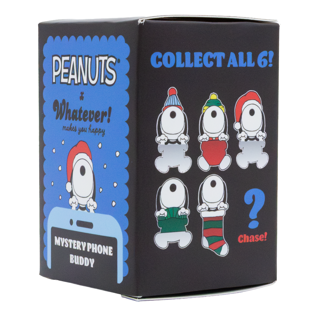Peanuts Winter Snoopy Mystery Box Phone Buddies