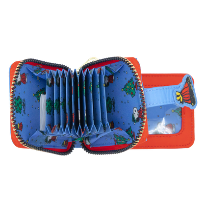 Peanuts Snoopy Puffer Jacket Accordion Cardholder Wallet