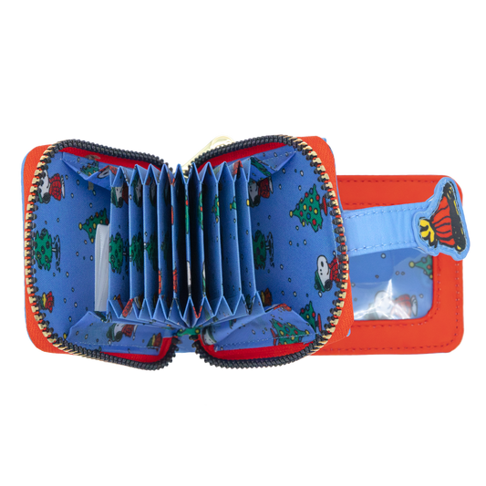 Peanuts Snoopy Puffer Jacket Accordion Cardholder Wallet