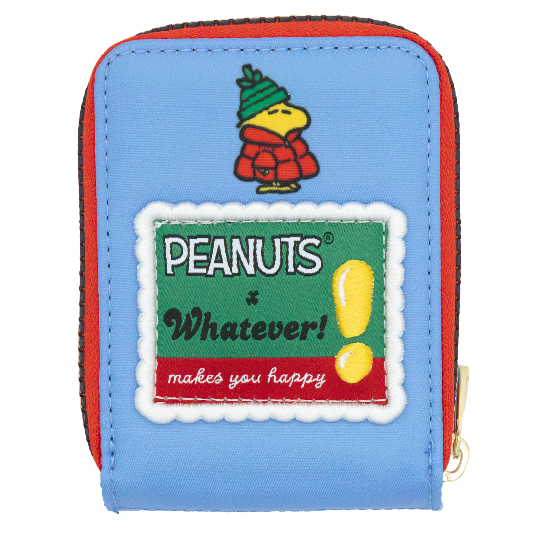Peanuts Snoopy Puffer Jacket Accordion Cardholder Wallet